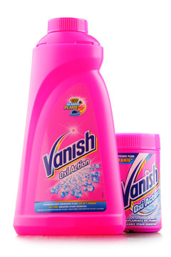 Containers Of Vanish Stain Remover Products