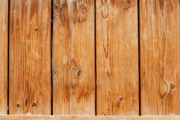 Fototapeta premium wooden deck wall simple background pattern picture with empty space for copy or text