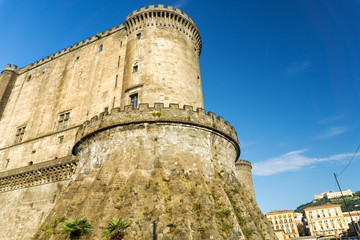 Fototapeta na wymiar Maschio Angioino Castle in Naples