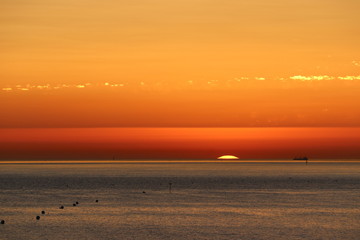 Abendstimmung an der Nordsee