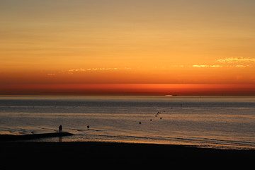 Abendstimmung an der Nordsee