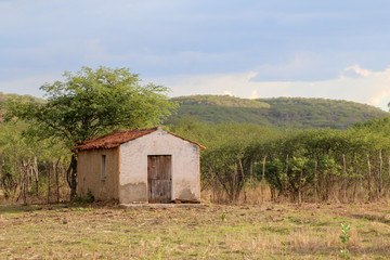 old wooden house