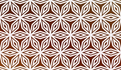 Fototapeta premium Vector Pattern In Geometric Style with smooth multicolored colorful gradient background. Lines. Modern Elegant Background. For Your Design