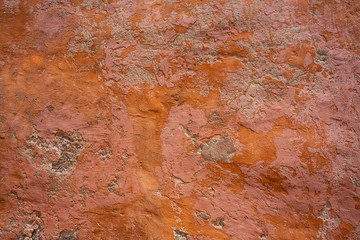 Balearic islands Ibiza orange wall texture