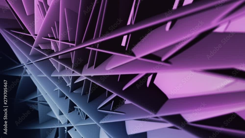 Poster colorful 3d abstract motion background. shallow depth of field.