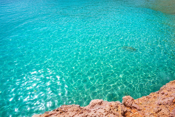 Ibiza Cala Salada and Saladeta in Balearics