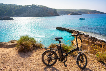 Ibiza Cala Xarraca in Sant Joan of Balearics