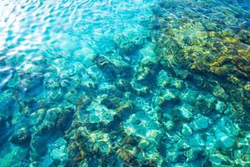 Ibiza Portinatx Arenal Gran beach in Balearics