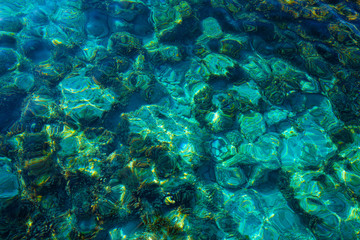 Ibiza Portinatx Arenal Gran beach in Balearics