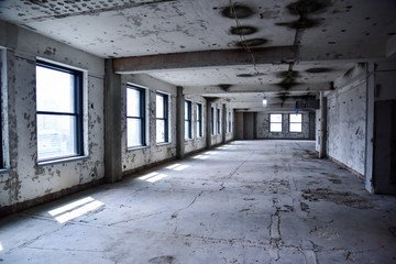 abandoned factory warehouse