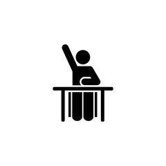 Student education school pictogram icon