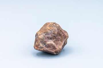 Chondrite Meteorite L Type isolated, piece of rock formed in outer space in the early stages of Solar System as asteroids. This meteorite comes from a meteorite fall impacting Earth at Atacama Desert © abriendomundo
