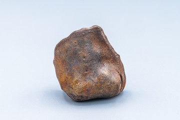 Chondrite Meteorite L Type isolated, piece of rock formed in outer space in the early stages of Solar System as asteroids. This meteorite comes from a meteorite fall impacting Earth at Atacama Desert