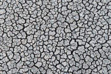 Broken dry soil desertification, Patagonia, Argentina