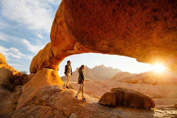 Familie in Spitzkoppe Namibia © TravelPhotoBloggers