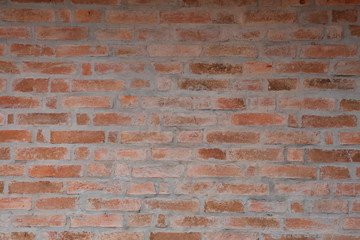 simple rustic brick and concrete wall pattern for industrial and minimalism design