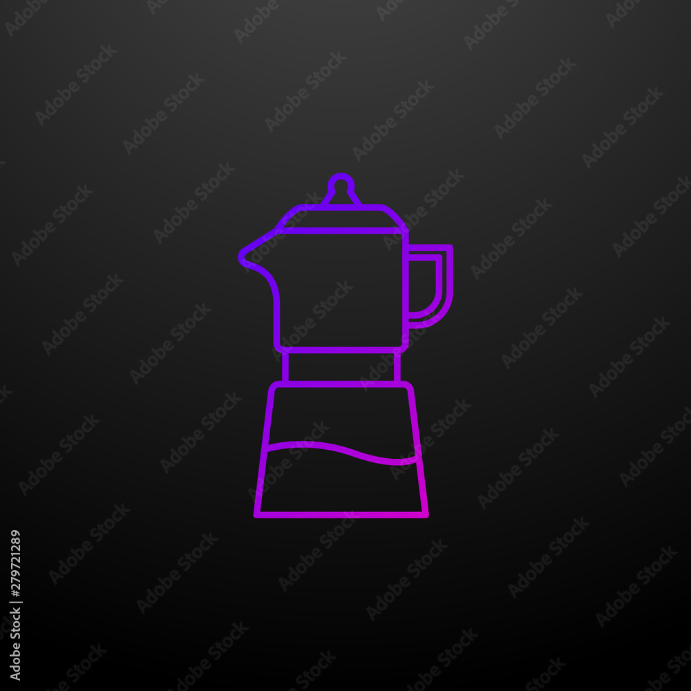 Poster blender nolan icon. elements of food and drink set. simple icon for websites, web design, mobile app