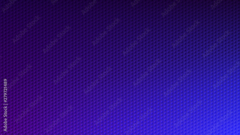 Poster blurred background. circle dots pattern. abstract purple and blue gradient design. round spot textur