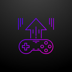 Game publishing outline nolan icon. Elements of game development set. Simple icon for websites, web design, mobile app, info graphics