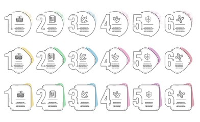 Fototapeta premium Payment exchange, Sunflower seed and Uv protection line icons set. Infographic timeline. Arena, Cv documents and Organic product signs. Money transfer, Vegetarian food, Ultraviolet. Vector