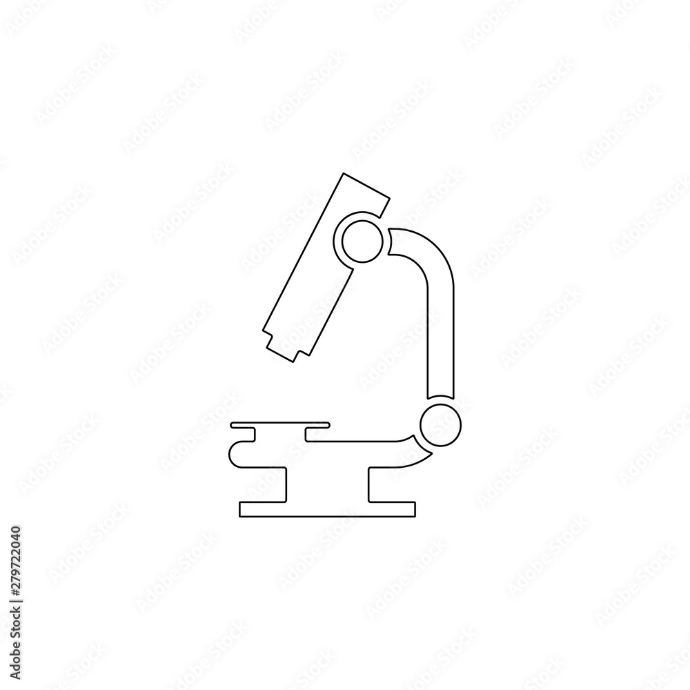 Poster microscope, dna icon. element of genetics and bioenginnering for mobile concept and web apps icon. o