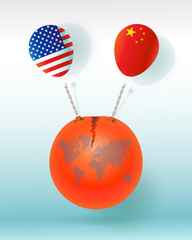 America and China trade war business