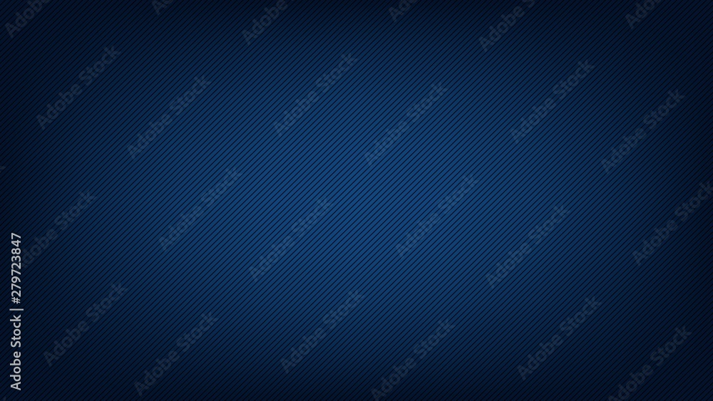 Poster blurred background. diagonal stripe pattern. abstract dark blue gradient design. line texture backgr
