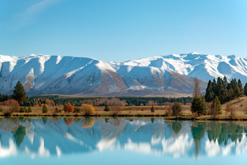 Lake Ruataniwha,South Island New Zealand