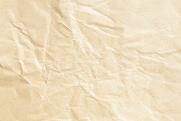 crumpled brown background paper texture