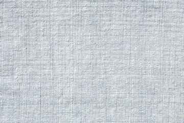 Blue cotton weave fabric background texture