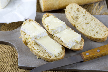 tartine de camembert