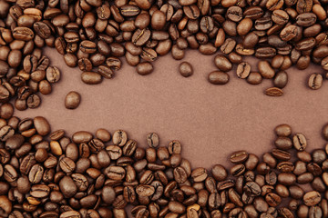 Roasted coffee beans