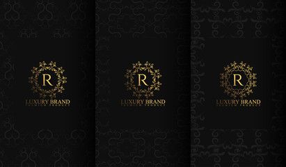 Set of Luxury Packaging Templates