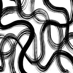 Brush texture pattern. Grunge vector. - 279737445
