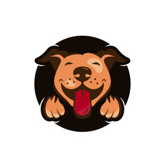 Dog logo Design Vector Template. Dog icon logo vector