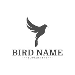 Bird logo Design Vector Template. Bird icon vector concept