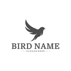 Bird logo Design Vector Template. Bird icon vector concept