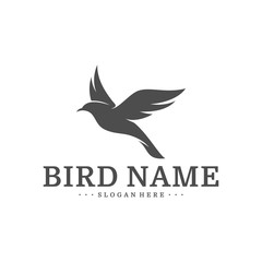 Bird logo Design Vector Template. Bird icon vector concept