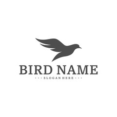 Bird logo Design Vector Template. Bird icon vector concept