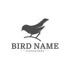 Bird logo Design Vector Template. Bird icon vector concept