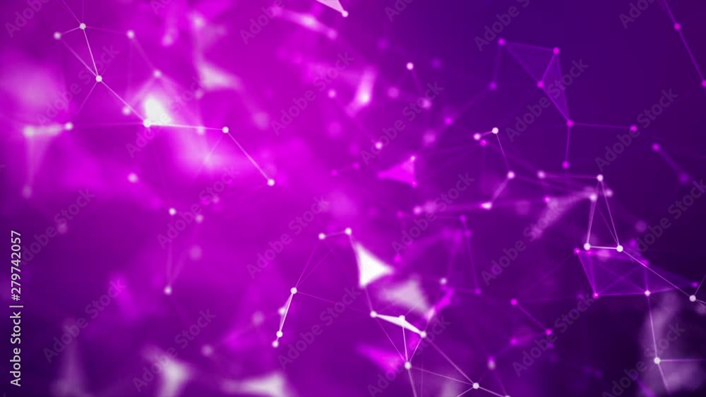 Poster abstract background futuristic dot point and connection line for network cyber technology concept wi