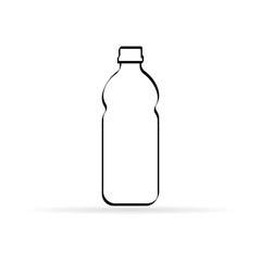 plastic line icon, vector illustration
