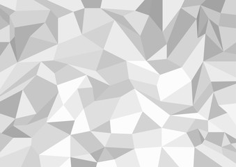 Polygon geometric triangle white gray abstract background, Business Design Templates, Vector. Illustration.