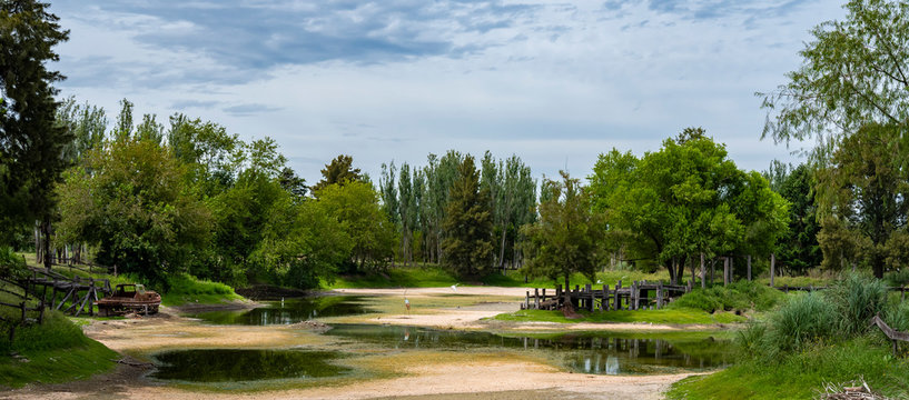 A beautiful view of Campanopolis, Buenos Aires, Argentina