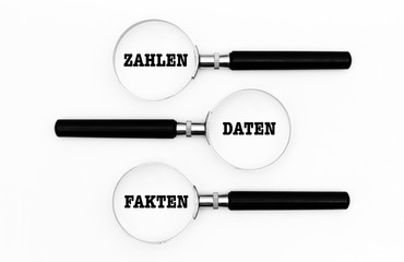 Zahlen Daten Fakten im Fokus