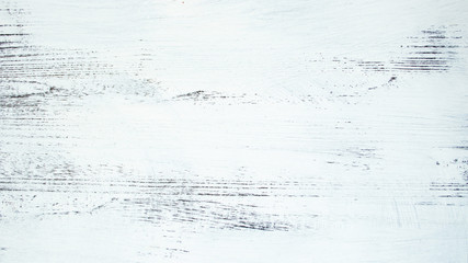 白ペンキで塗った机、板、ウッドボード