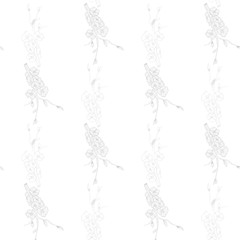 Vintage brunch gold collection for wallpaper design.&nbsp;Seamless vintage background.&nbsp;Botanical illustration.&nbsp;Spring floral texture.&nbsp;