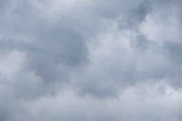 Dark Storm clouds sky background 
