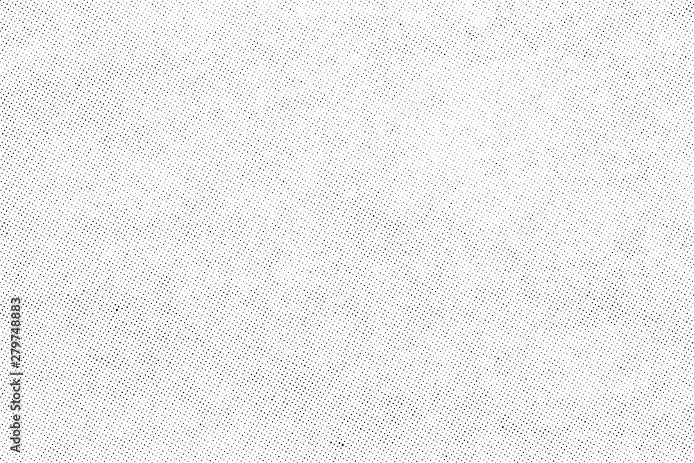 Leinwandbilder subtle halftone vector texture overlay. monochrome abstract splattered background.