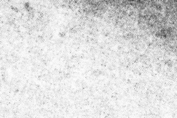 Subtle halftone vector texture overlay. Monochrome abstract splattered background.
